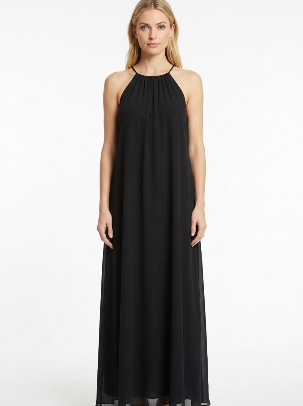 Lucky & Blessed Made in USA Maxi Dress Women See Measurements